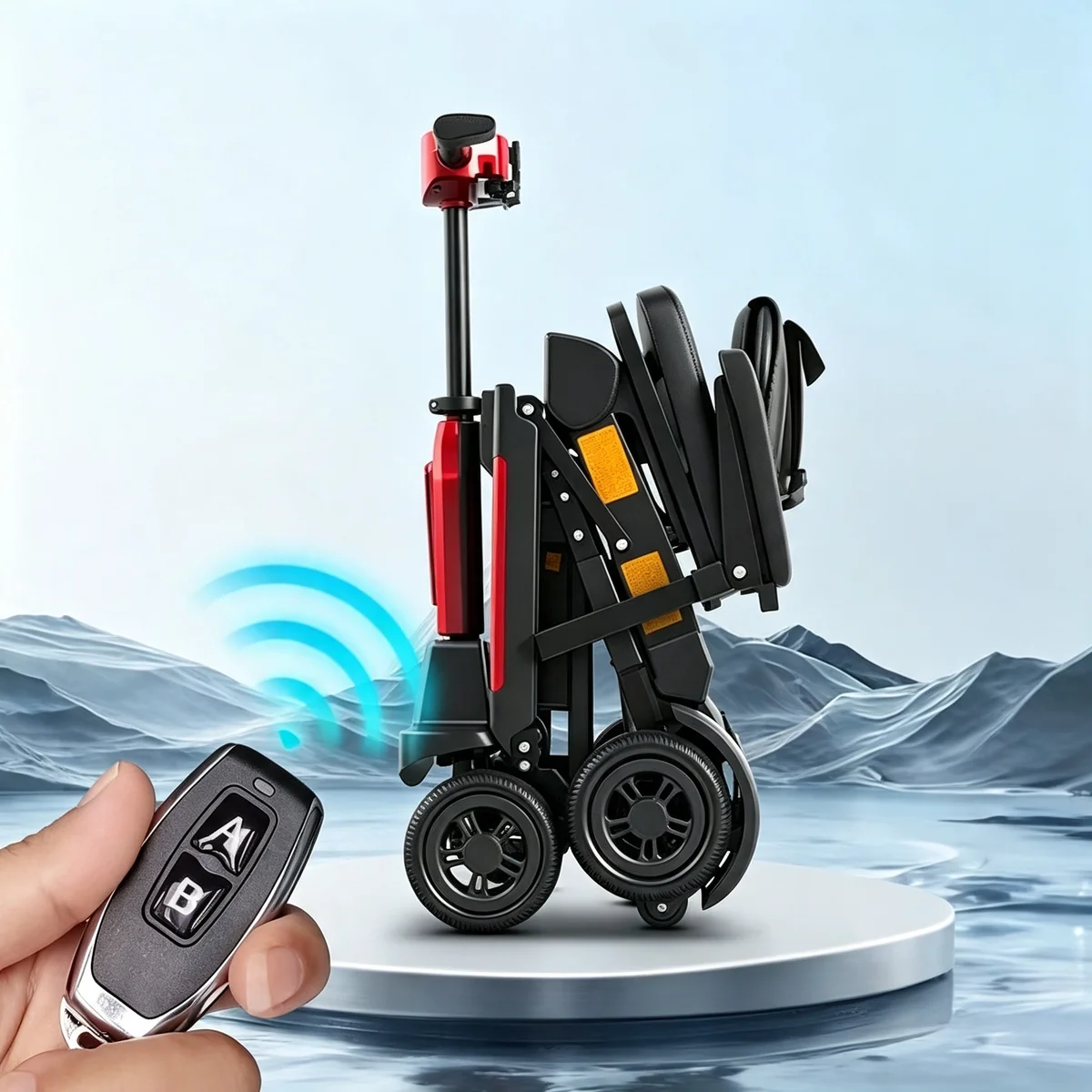 FS-T3 4-Wheel Travel Mobility Scooter